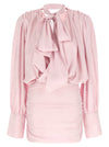 Rotate Birger Christensen Ls Mini Dress Dress