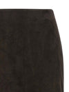 Rotate Birger Christensen Suede Skirt