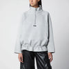 ROTATE Light grey Scuba Half Zip jacket