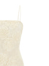 Rotate Birger Christensen Flower Mesh Tube Dress