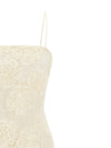 Rotate Birger Christensen Flower Mesh Tube Dress