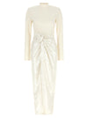 Rotate Birger Christensen Knotted Dress With Flower