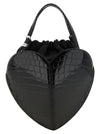 Rotate Birger Christensen Black The Heart Handbag