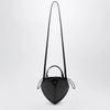 ROTATE Heart Bag Croco croc-effect patent leather bag in black