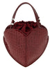 Rotate Birger Christensen The Heart Burgundy Handbag