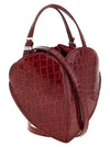 Rotate Birger Christensen The Heart Burgundy Handbag