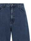 Rotate Birger Christensen Draped Barrel Leg Jeans