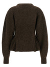Rotate Birger Christensen Peplum Fund Cardigan