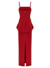 Rotate Birger Christensen 3d Floral Detail Dress