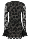 Rotate Birger Christensen Flower Mesh Dress