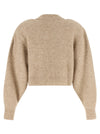 Rotate Birger Christensen 3d Flower Knit Cardigan
