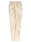 Rotate Birger Christensen Sequins Knot Skirt
