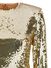 Rotate Birger Christensen Sequins Ls Mini Dress Short Dress
