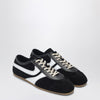 Dries Van Noten Black/white leather and suede sneakers