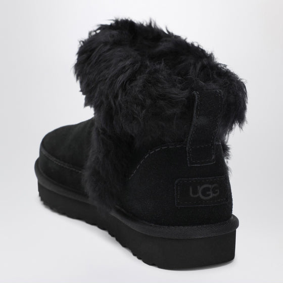 UGG Black Classic Ultra Mini Chalet boots