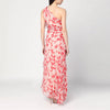 Victoria Beckham One-shoulder draped midi dress