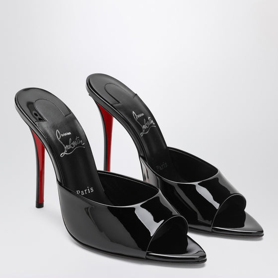 Christian Louboutin Miss Z mules in black patent leather