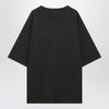 Fear of God Essentials Black washed T-shirt with logo print