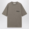 Fear of God Essentials Grey mélange T-shirt with logo print
