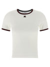 Courreges Signature Contrast T-shirt