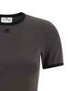 Courreges Signature Contrast T-shirt