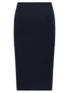 Courreges Loop Rib Knit Skirt