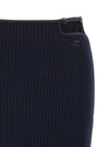 Courreges Loop Rib Knit Skirt