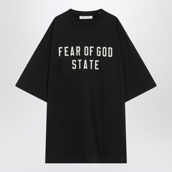 Fear of God Essentials Black 90’s cotton T-shirt