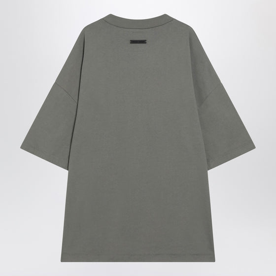 Fear of God Essentials Moss-colored 90’s cotton T-shirt