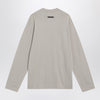 Fear of God Essentials Greige cotton-blend top