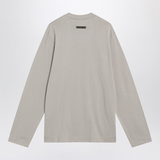 Fear of God Essentials Greige cotton-blend top