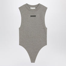  Fear of God Essentials Sleeveless grey cotton-blend bodysuit