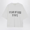 Fear of God Essentials White crewneck T-shirt with logo