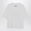 Fear of God Essentials White crewneck T-shirt with logo