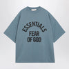 Fear of God Essentials Campus 90s faded blue cotton jersey T-shirt