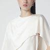 SIMKHAI Eliora cream satin blouse