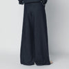 Dries Van Noten Indigo denim wide-leg trousers with pleats