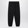 Fear of God Essentials Black washed jogging pants with logo print