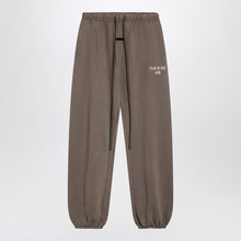  Fear of God Essentials Military green jogging trousers with logo