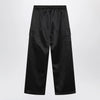 Fear of God Essentials Black satin cargo trousers