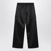 Fear of God Essentials Black satin cargo trousers