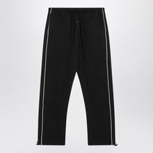  Fear of God Essentials Black jogging pants with contrasting trims