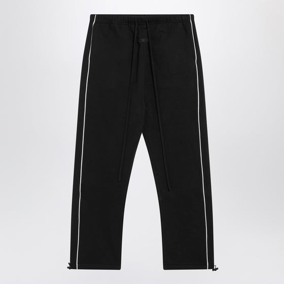 Fear of God Essentials Black jogging pants with contrasting trims