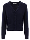 Victoria Beckham Stepped Hem Cardigan