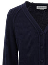 Victoria Beckham Stepped Hem Cardigan