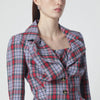 Vivienne Westwood Drunken jacket with tartan pattern