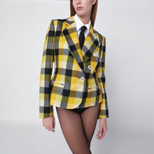 Vivienne Westwood Georgia jacket with Pixel check pattern