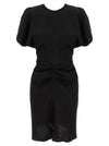 Victoria Beckham Gathered Waist Mini Dress