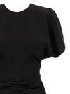 Victoria Beckham Gathered Waist Mini Dress