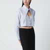 Vivienne Westwood Cropped shirt with oversized collar